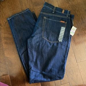 BNWT 7 for all mankind Slimmy Straight Jeans